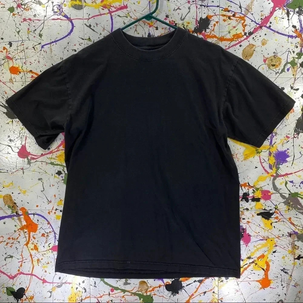 Vintage Top Tee Thick Collar Hip Hop Y2K T-Shirt NYC